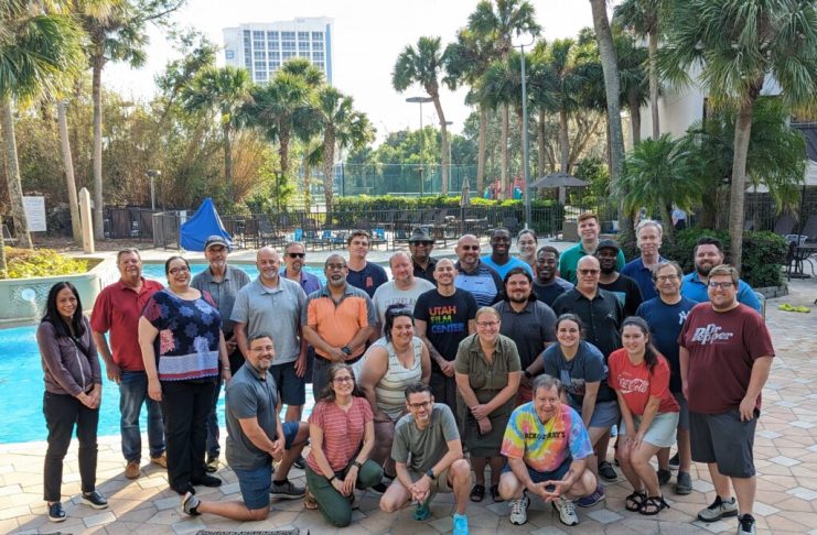 It’s time to renew your APSE membership for 2027 — or join us! See here On-site judges pose for a 'team picture' at the APSE winter conference Feb. 26, 2023, in Lake Buena Vista, Fla.