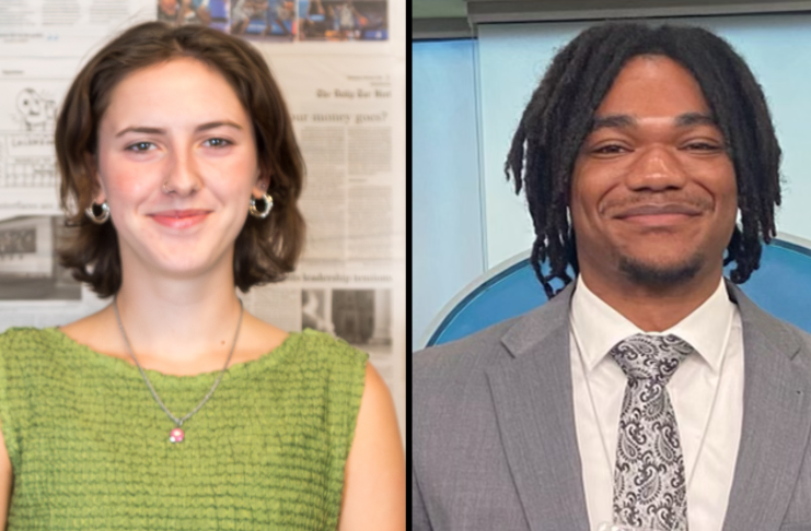 APSE Student Contest 2026: Submit your sports writing portfolio by April 11 North Carolina graduate Shelby Swanson, left, and Hampton graduate Wynton Jackson