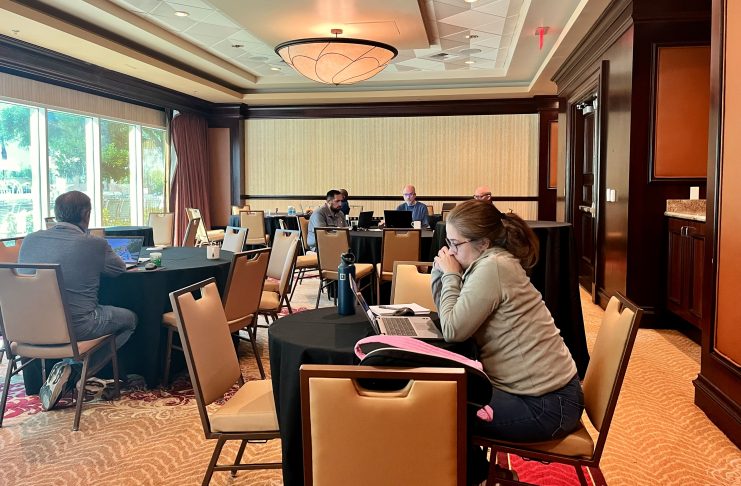 2025 APSE contest results: Writing and Photography Minnesota Star Tribune football editor Naila-Jean Meyers participates in APSE contest judging on Monday, Feb. 23, 2026.