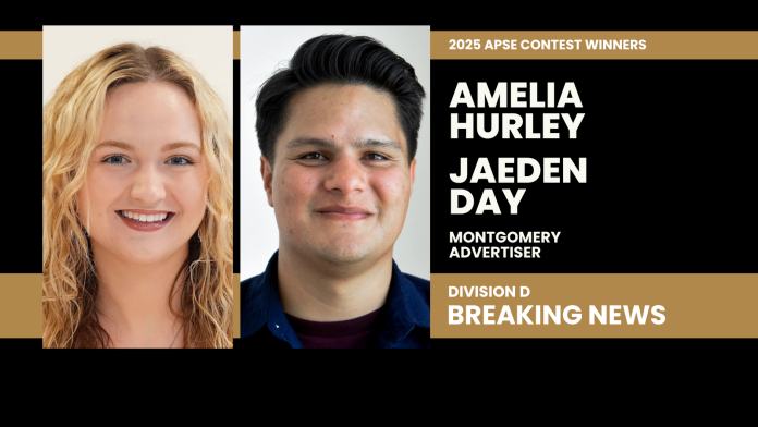 Amelia Hurley, left, and Jaeden Day