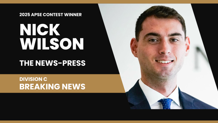 Nick Wilson of The News-Press of Fort Myers, Fla.