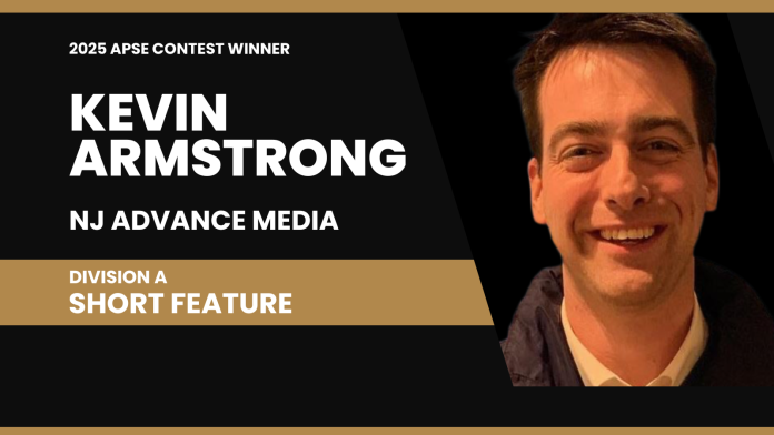 Kevin Armstrong of NJ Advance Media in Newark, New Jersey