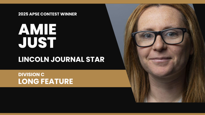 Amie Just of the Lincoln Journal Star
