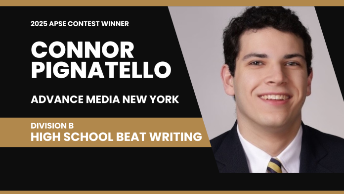 Connor Pignatello of Advance Media New York in Syracuse