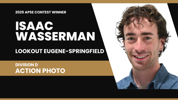 Isaac Wasserman of Lookout Eugene-Springfield in Oregon