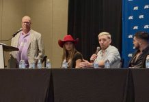 How should sports journalists cover WWE, UFC and PBR? Ethan Page weighs in Former APSE president Tommy Deas moderates a panel entitled “Sports Entertainment, and how we cover it" at the Associated Press Sports Editors Summer Conference with PBR’s Moria Novakoski and UFC middleweight fighter Kyle Daukaus, and WWE wrestler Ethan Page on Thursday, July 16, 2026, in Arlington, Virginia.